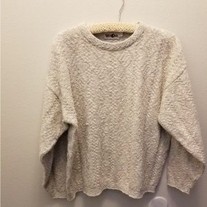Winona Knits Cotton Knitted Sweater Size L